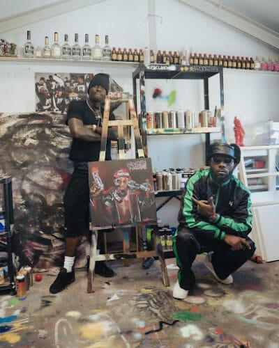 Odumodublvck's Industry Machine Artwork by Slawn